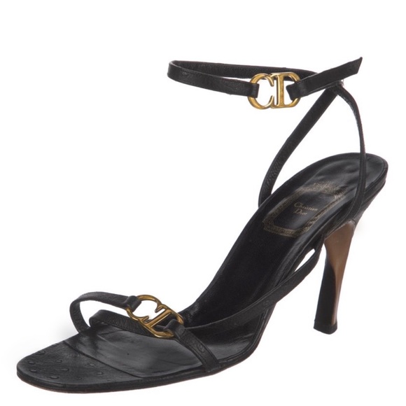 christian dior heel sandals